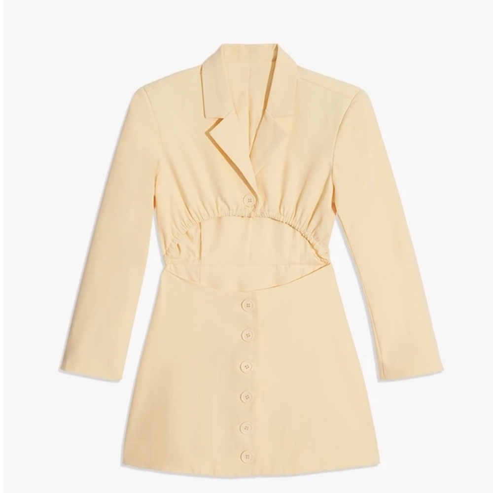 Danielle Bernstein cut out blazer dress